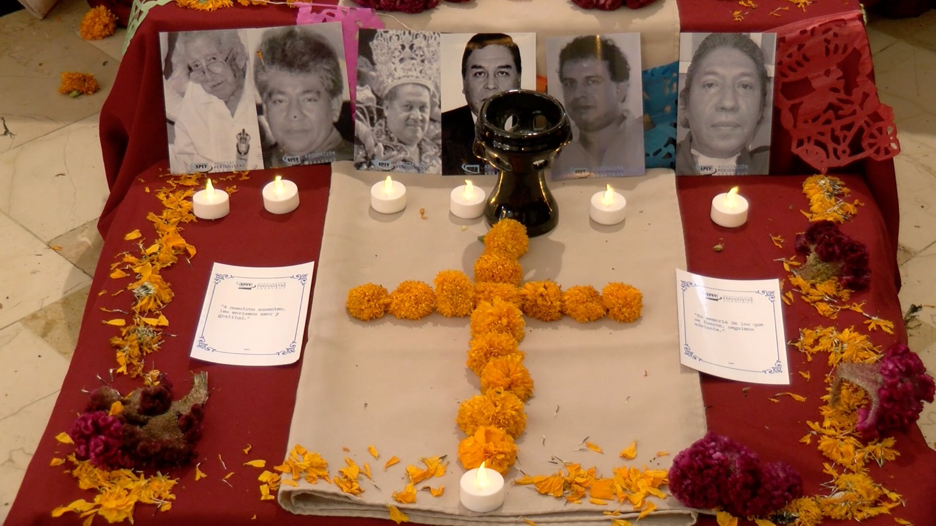 Montan Altar De Muertos En Honor A Periodistas Ausentes N 5472