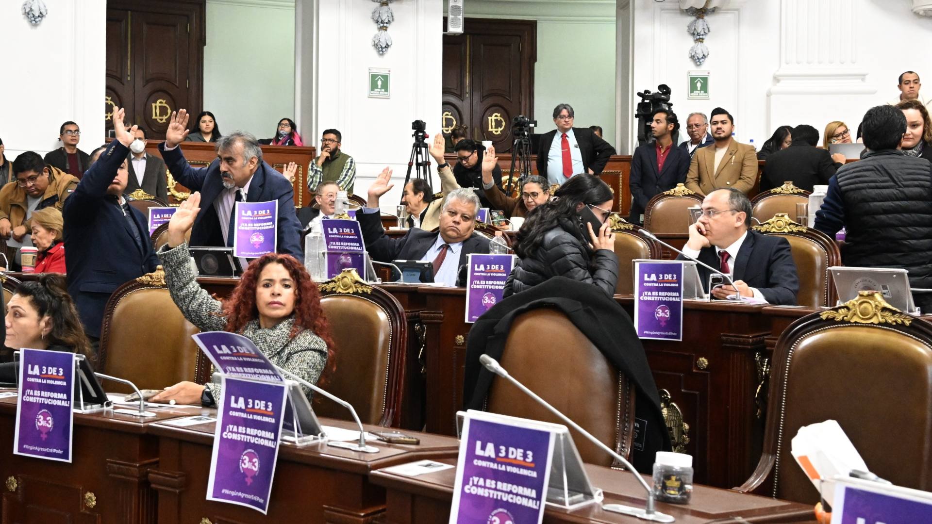 Congreso de la Ciudad de México Aprueba Ley 3 de 3 N+