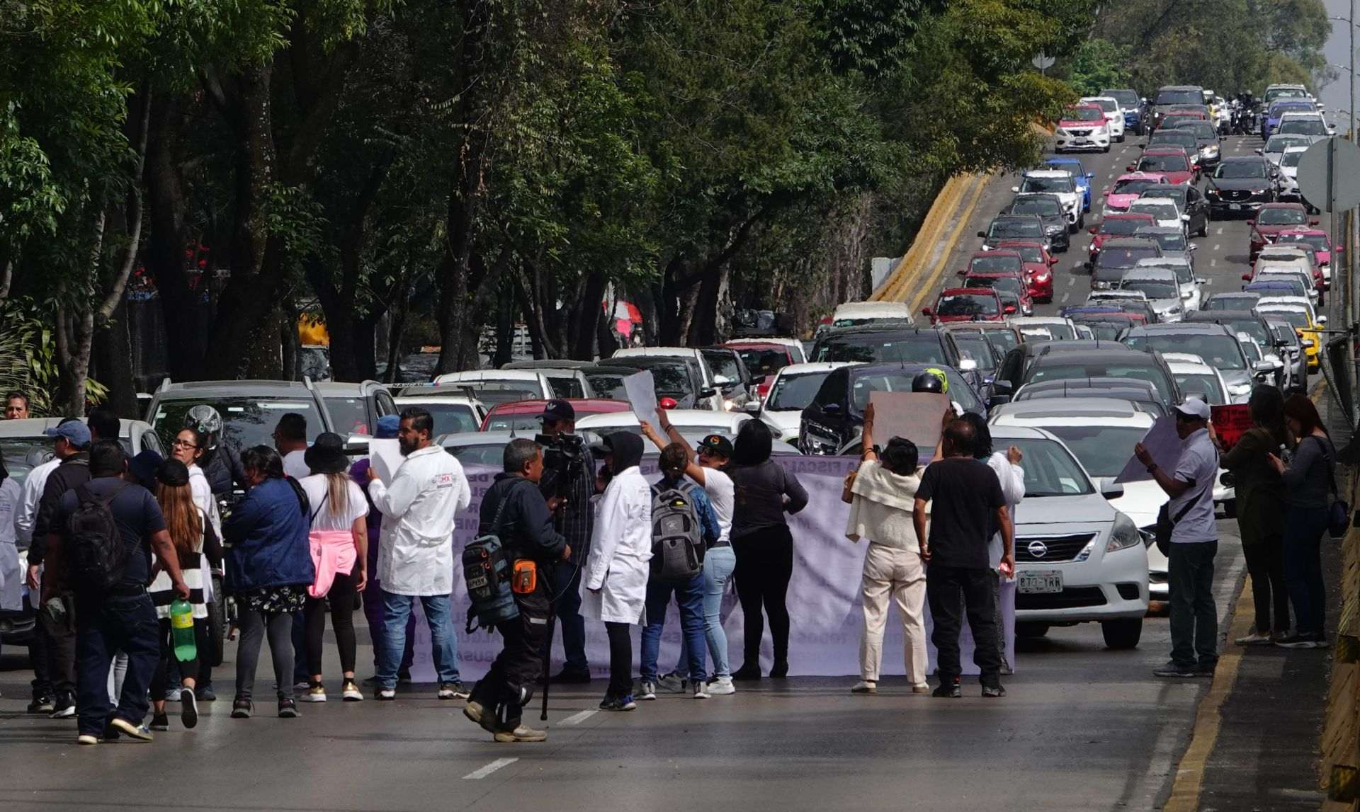 Marchas Hoy 24 de Febrero de 2024 en CDMX Marchas y Bloqueos N+