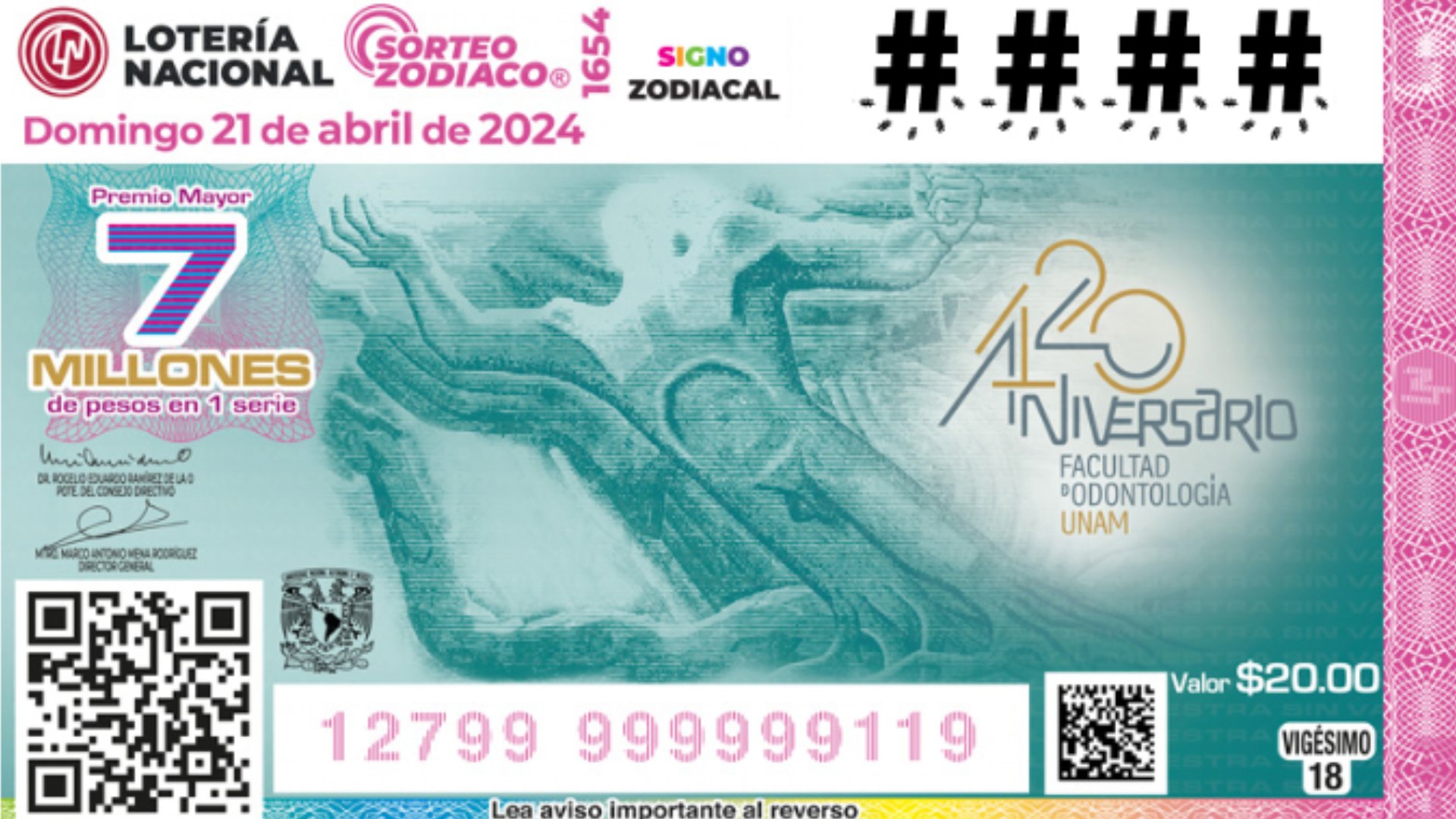 Resultados Lotería Nacional Hoy 21 de Abril 2024: Número Ganador del