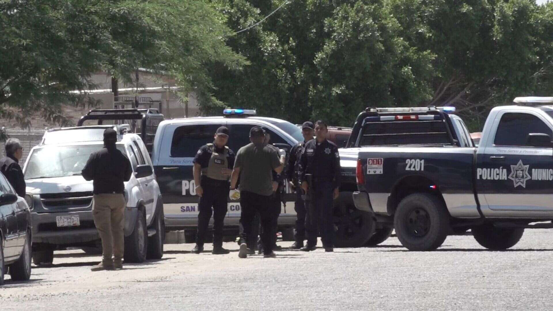 El comisario de la Policía Municipal de San Luis Río Colorado y su ...