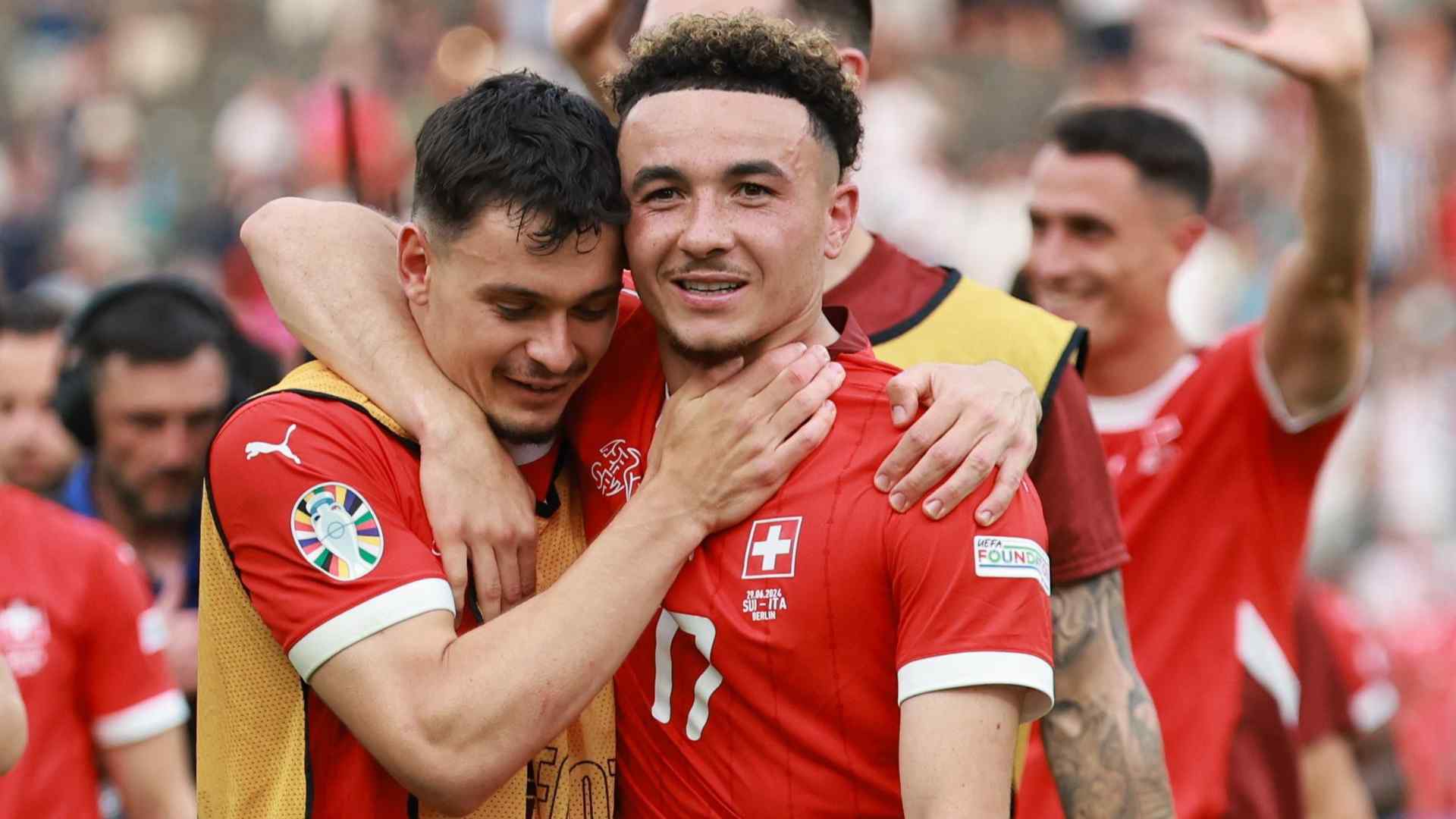 Suiza Elimina a la Campeona Italia en Inicio de los Octavos de la ...