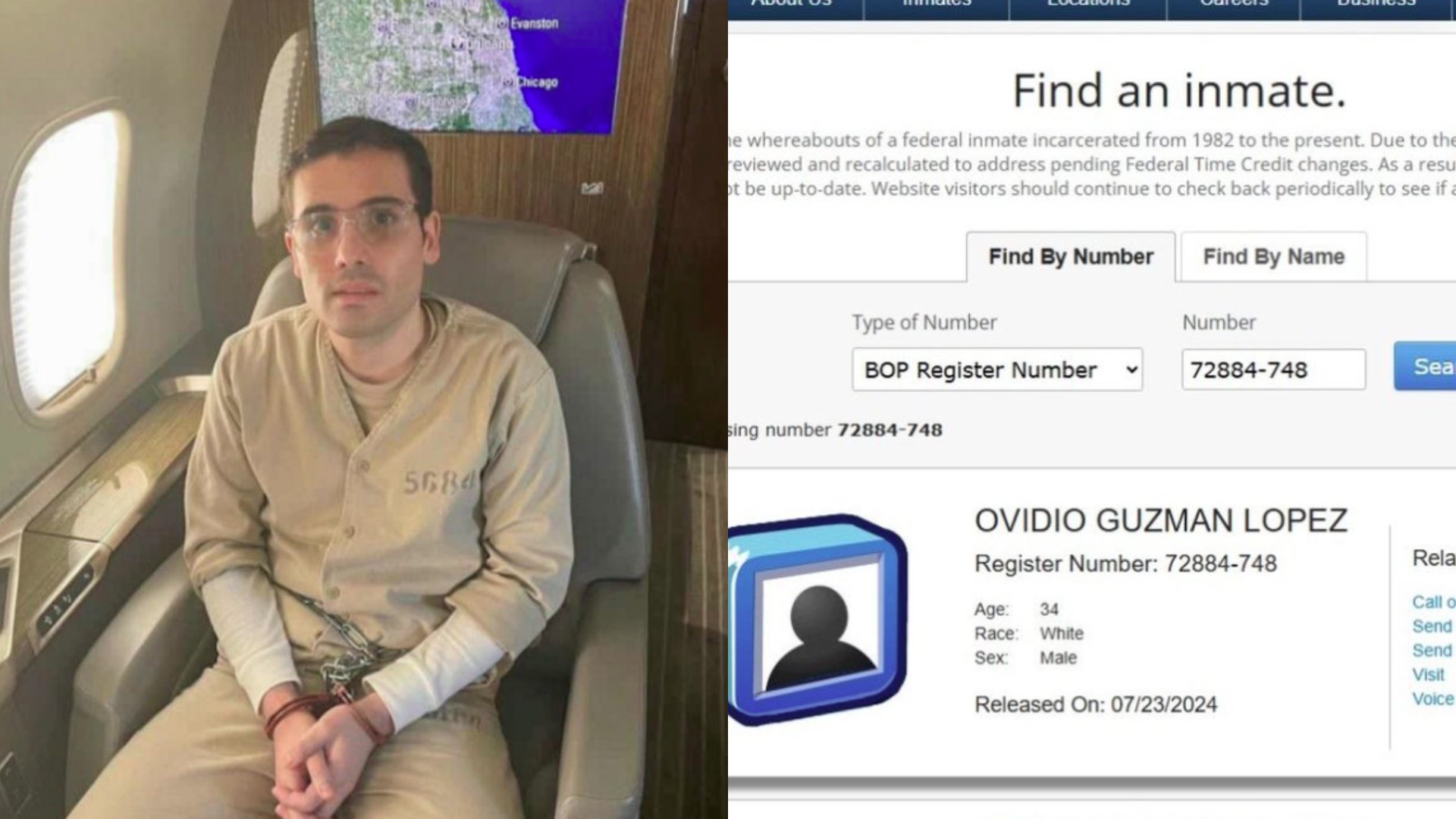 Ovidio Guzmán Posiblemente Habría Sido Trasladado a Cárcel Estatal en  Chicago | N+