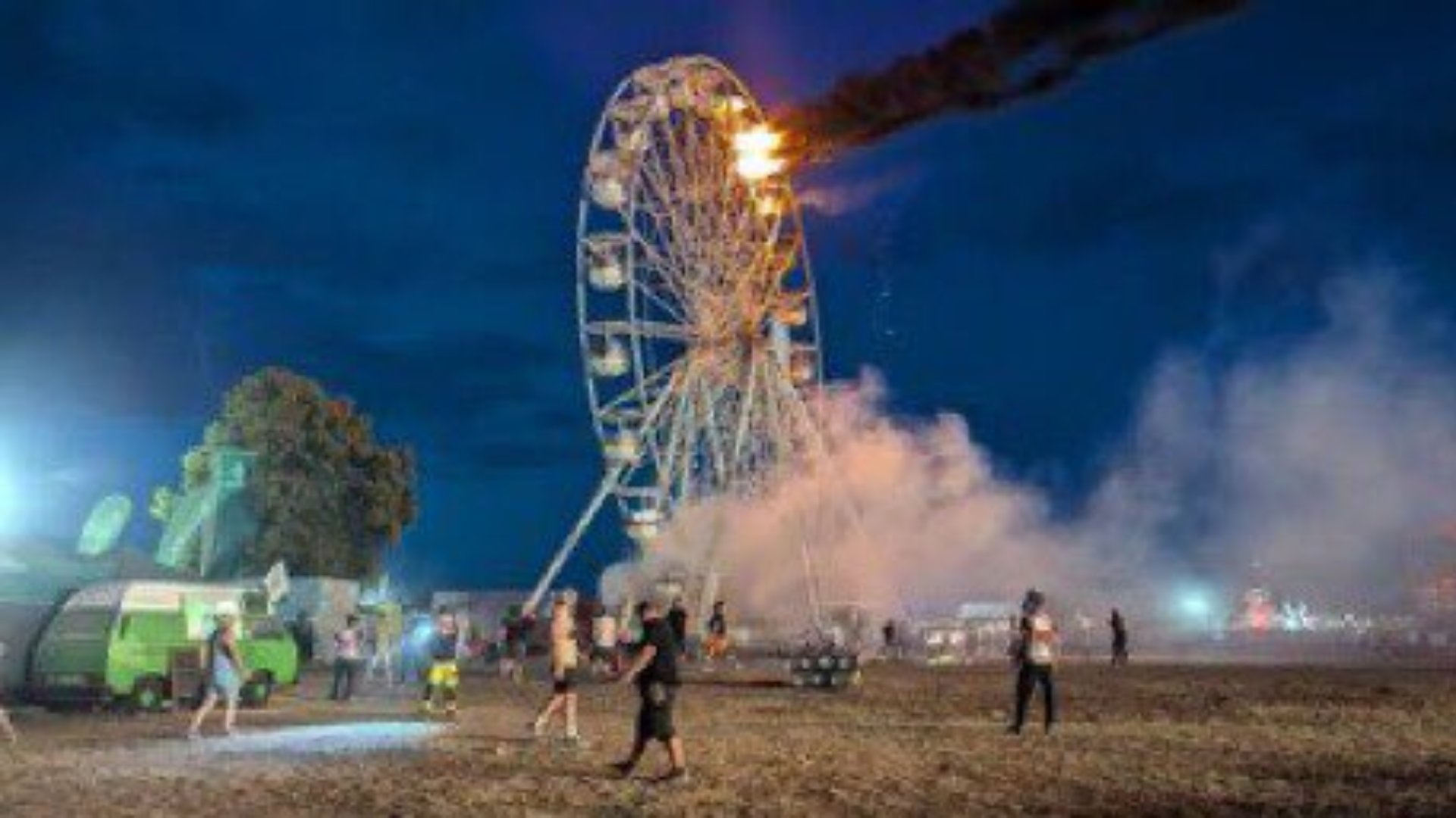 Incendio en Rueda de la Fortuna en Alemania Deja 23 Heridos I Video N+