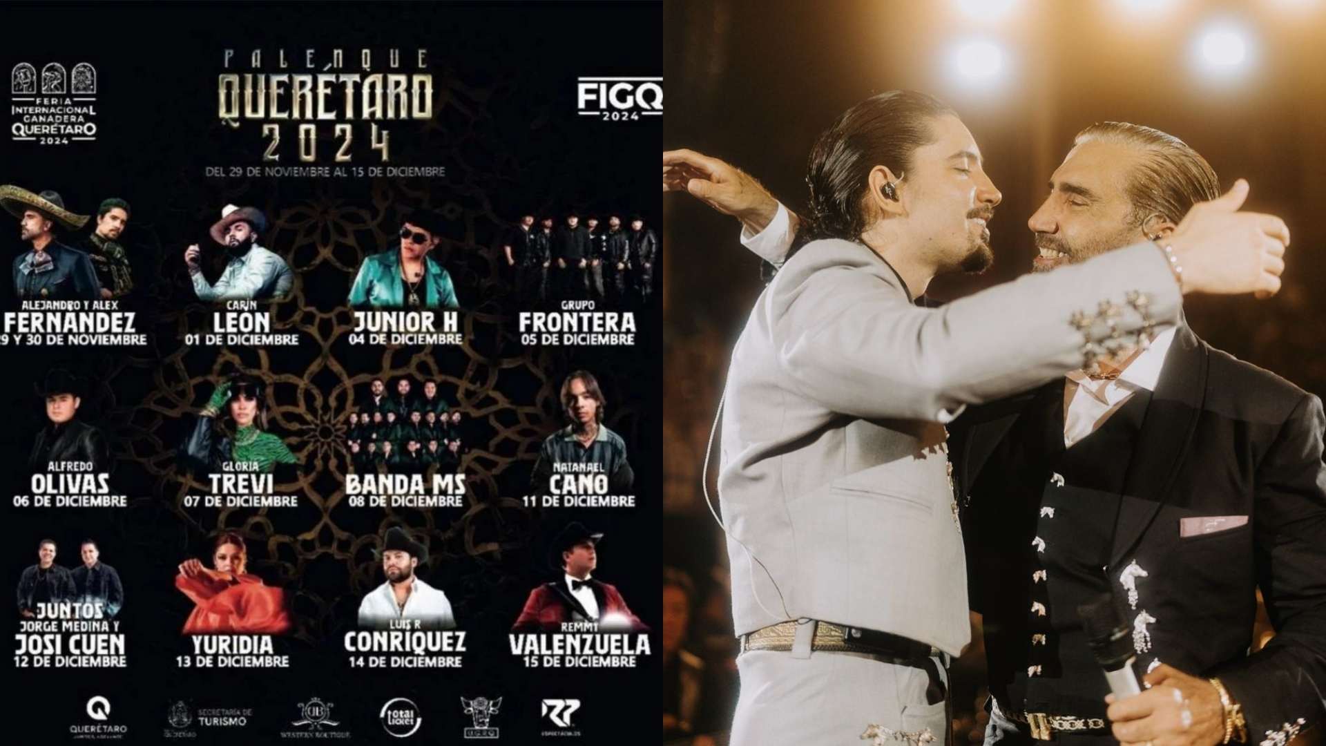 Estos son los Artistas que Estarán en la Feria Ganadera de Querétaro