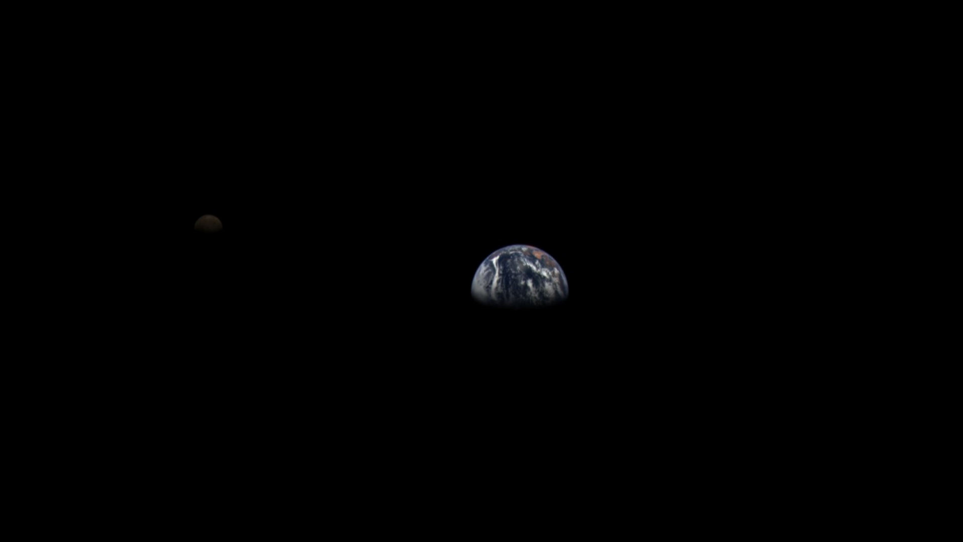 ¿Cómo se Ve la Tierra y la Luna a lo Lejos? Toman Foto con Distancia de