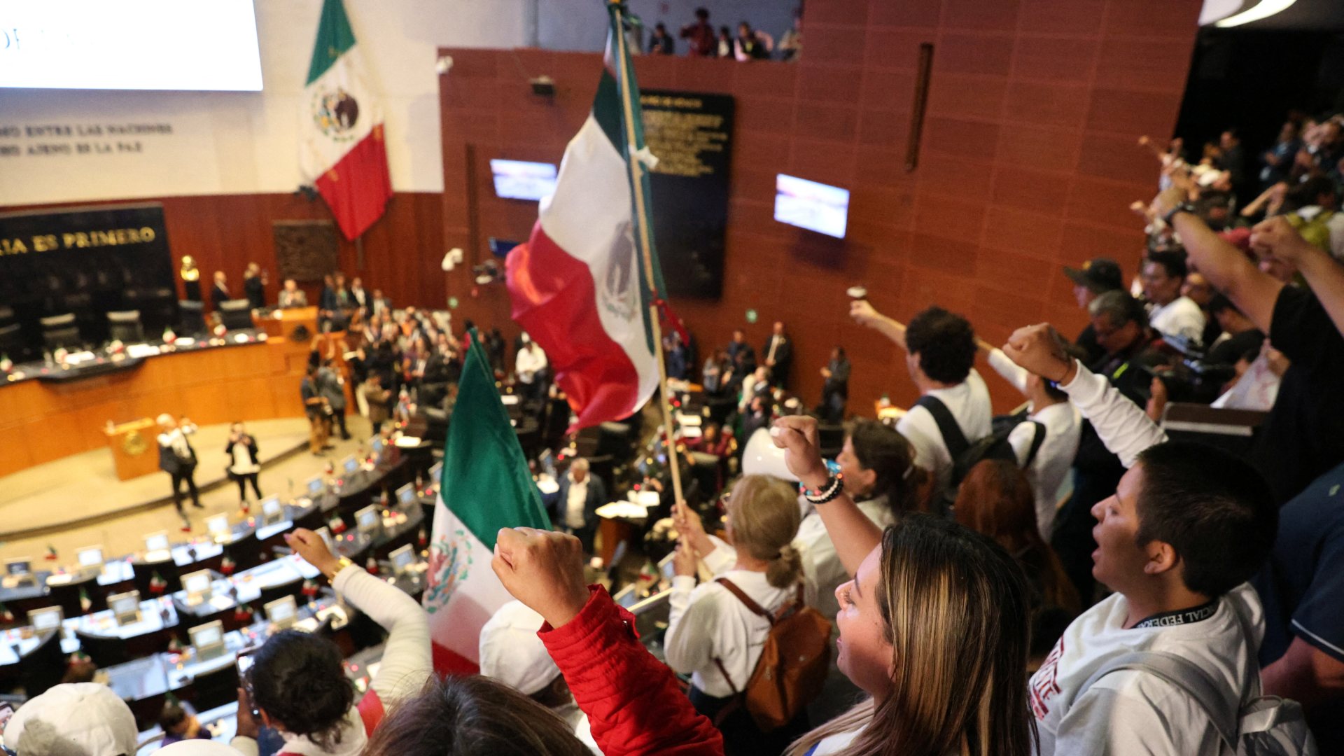 ¿Qué Pasó en el Senado Hoy? Manifestantes Irrumpen Sesión y Toman la