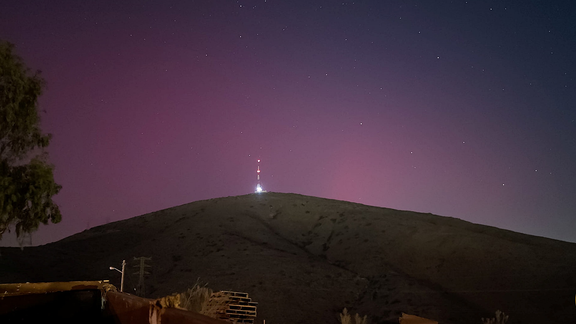 Im Genes De La Aurora Boreal En M Xico As Se Vio En Tijuana N