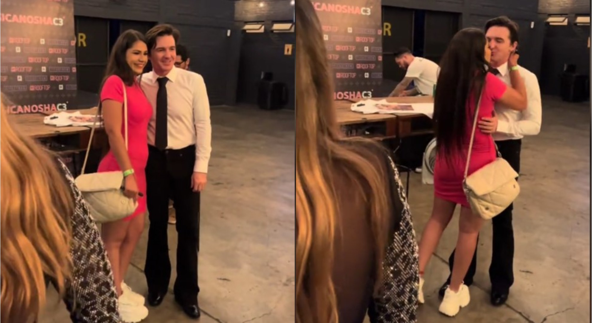 Drake Bell Fan Tries to Forcibly Kiss Him Video