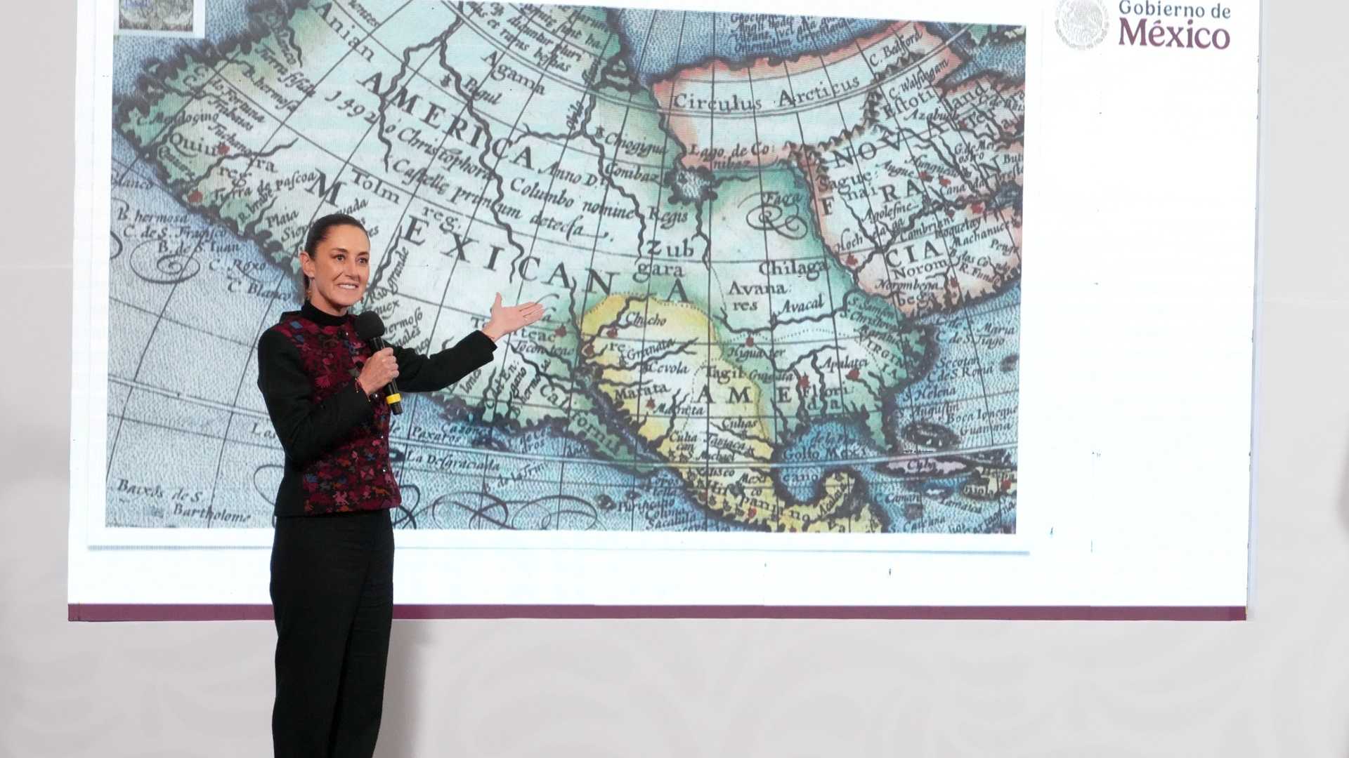 Am rica Mexicana en Google Maps - Sheinbaum Mapa America Mexicana