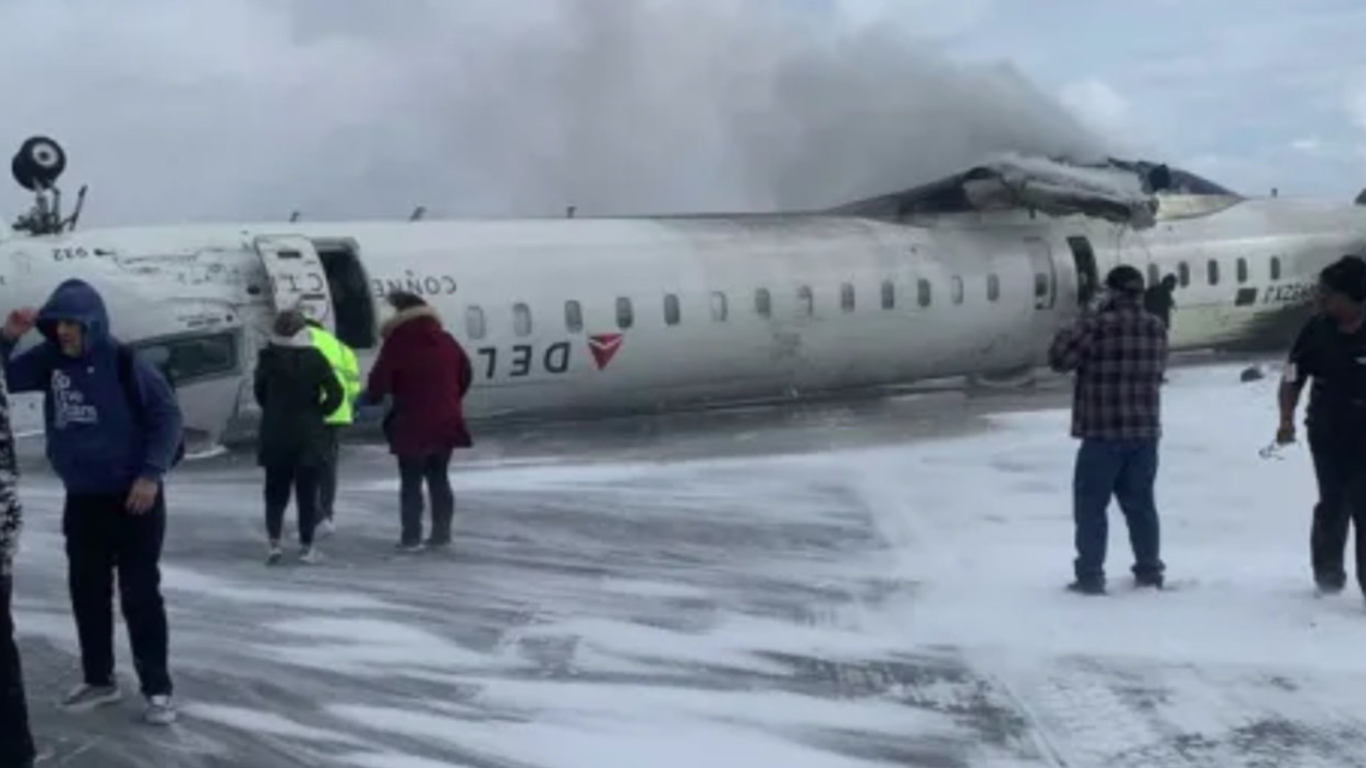 Accidente de Avión en Toronto Hoy 17 de Febrero 2025 Aeronave de Delta