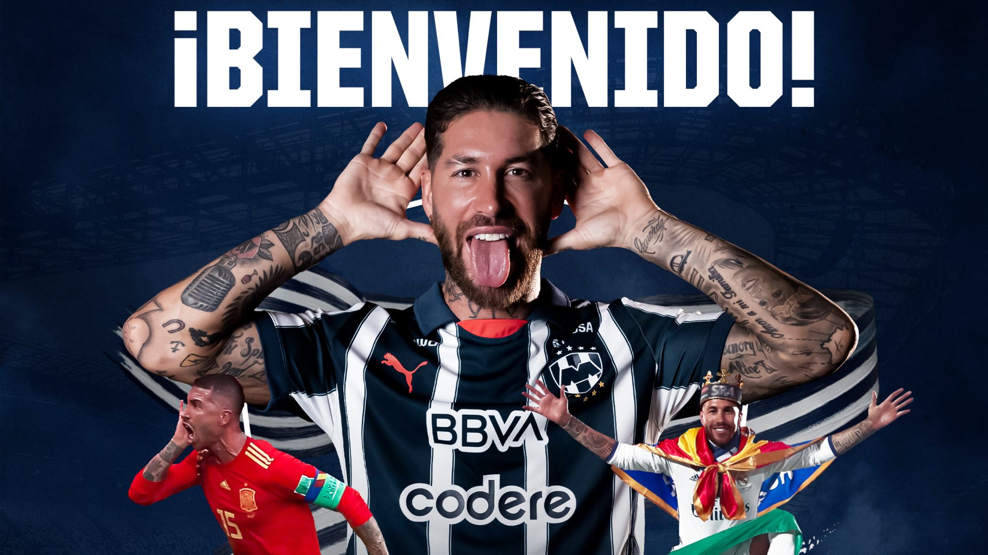 Sergio Ramos a Monterrey: Rayados Hace Oficial el Fichaje del Español ...