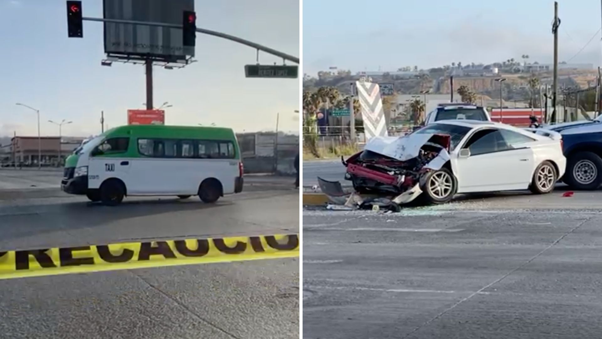 Policías Disparan Contra Hombre que Tras Chocar con Taxi Bajó Armado en ...