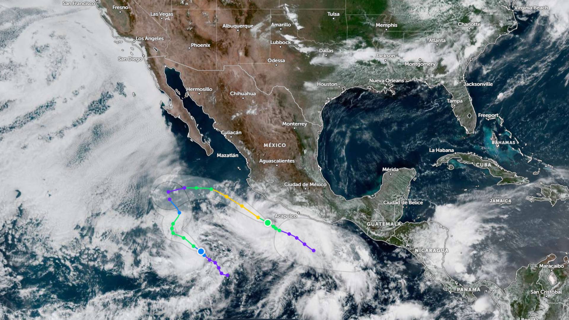 Trayectoria de Barbara Hoy: ¿Tormenta Tropical se Convertirá en Huracán en  el Pacífico? Síguelo En Vivo | N+