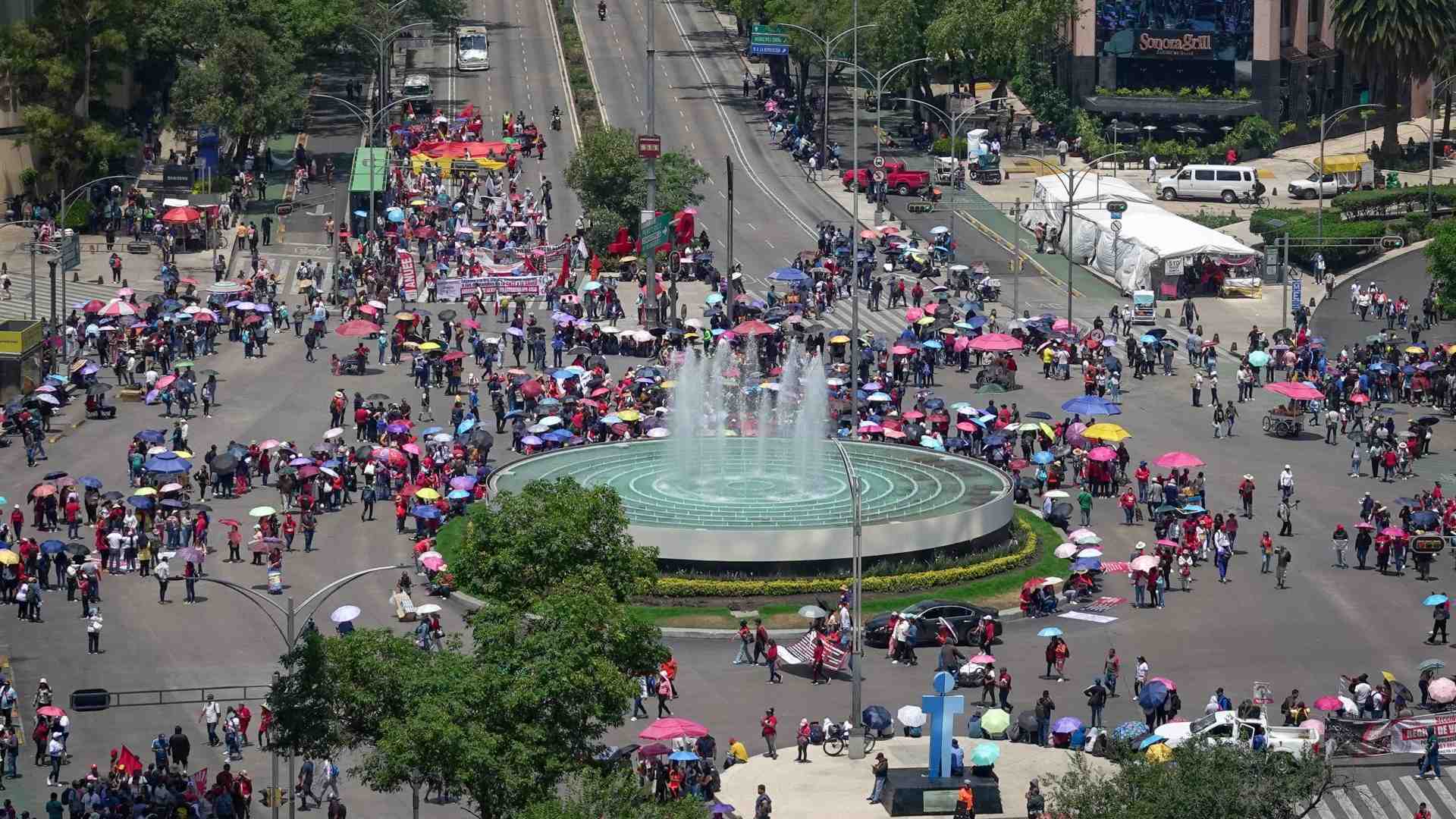 Bloqueos CNTE Hoy en CDMX: Calles Cerradas por Plantón de Maestros este ...