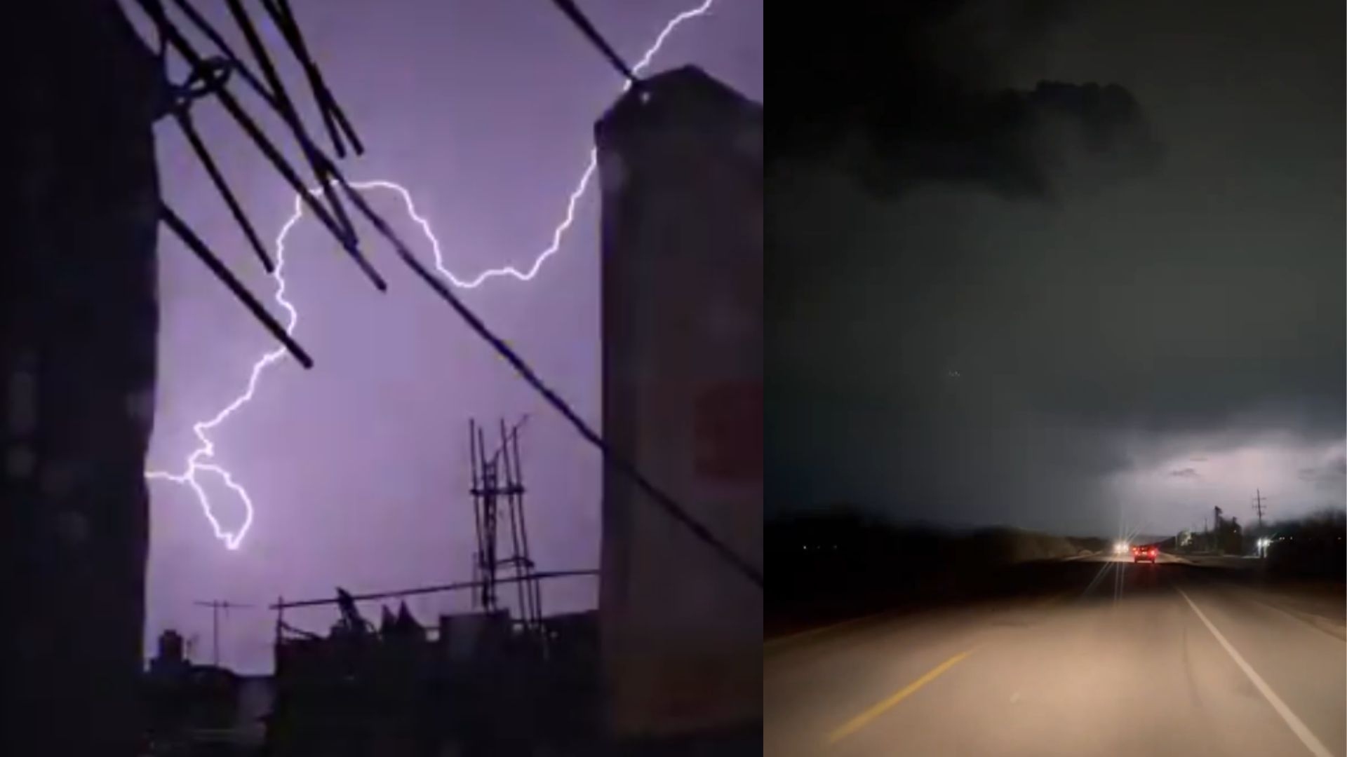 VIDEOS: Así Fue la Poderosa Tormenta Eléctrica de Hoy que Iluminó el ...