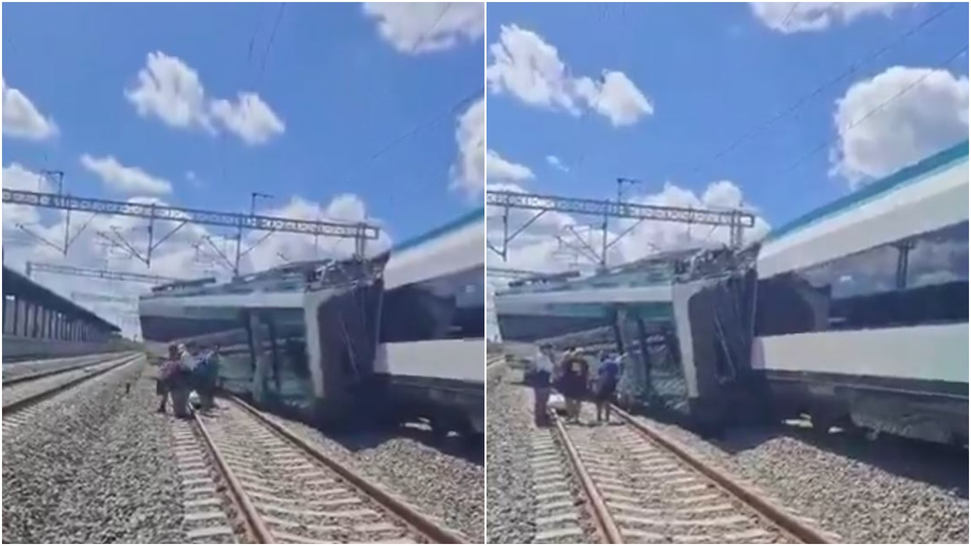Se Descarrila Vagón del Tren Maya; "Tren 304 Sufrió un Percance de Vía", Informan Autoridades | N+