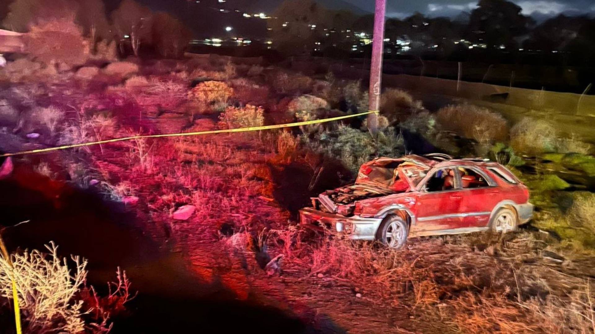 Accidente en Carretera La Bufadora Deja Una Mujer Sin Vida y Cuatro ...