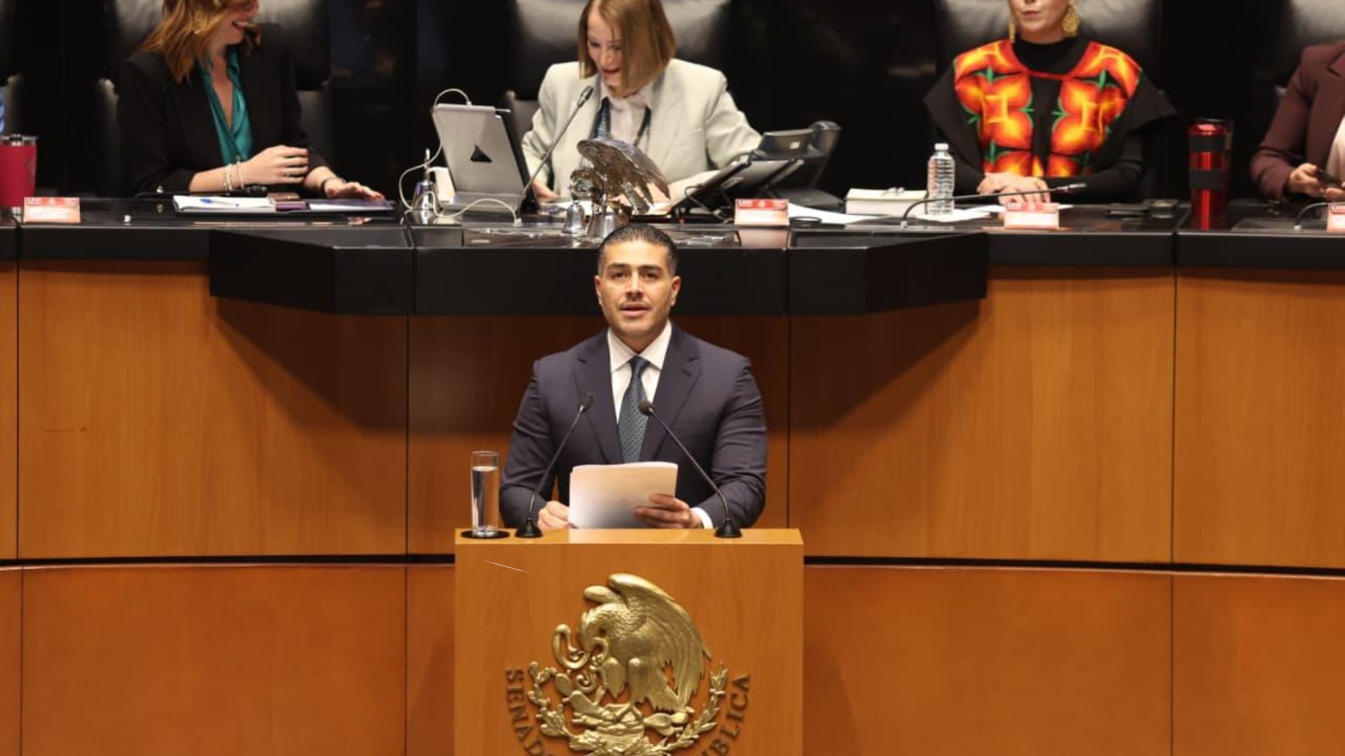 Omar García Harfuch Destaca Resultados de Estrategia de Seguridad ante Senado: "Hay 27 Homicidios Menos Diarios" | N+