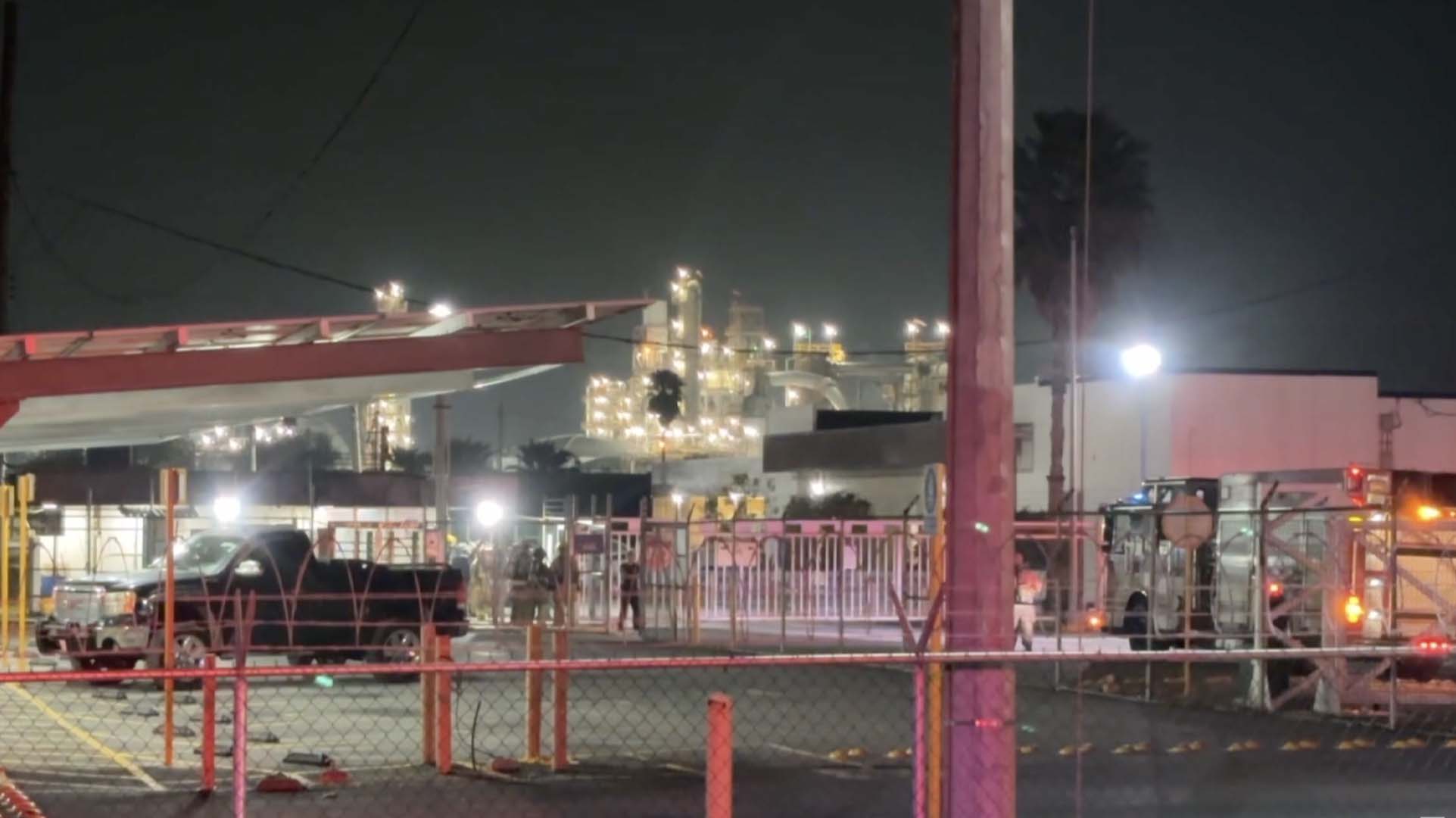 Protección Civil Tamaulipas Clausura Área de Planta Química en ...