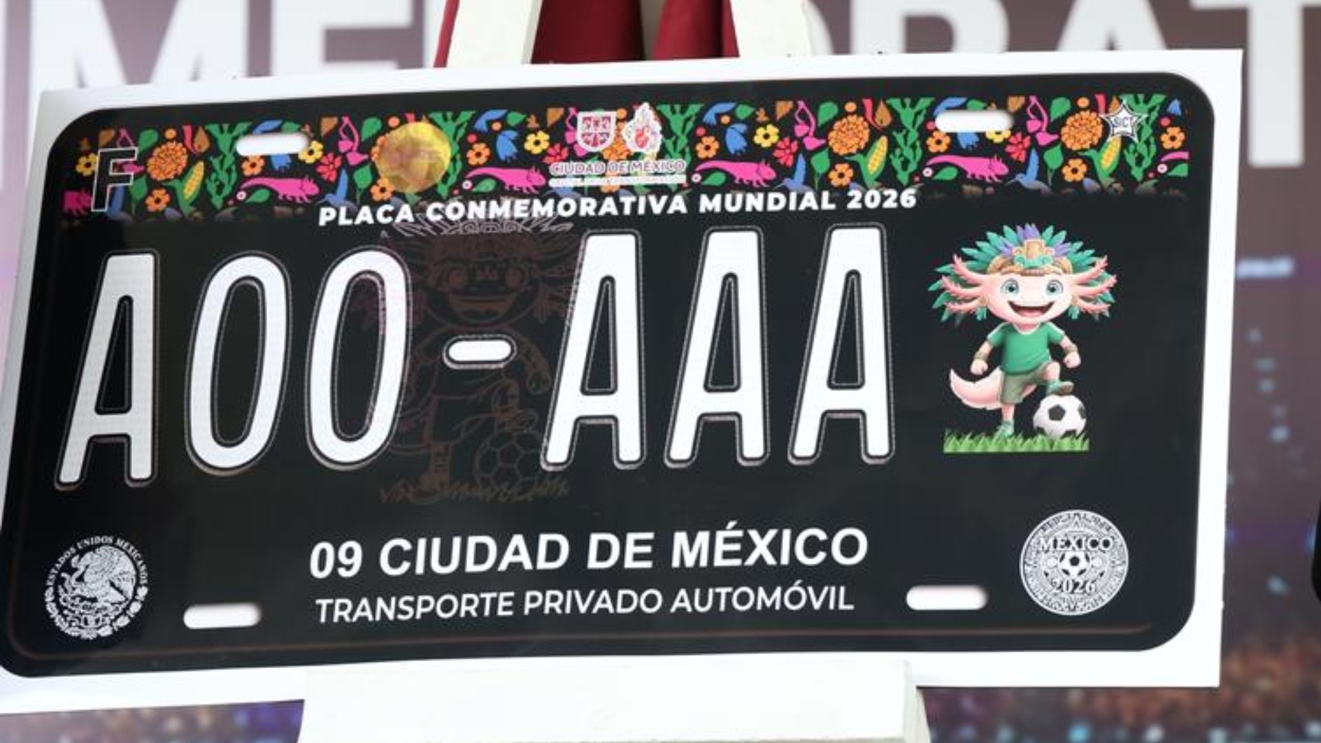 Placa Vehicular Conmemorativa del Mundial 2026: ¿Cómo Tramitar Edición Especial para Carros en CDMX? | N+