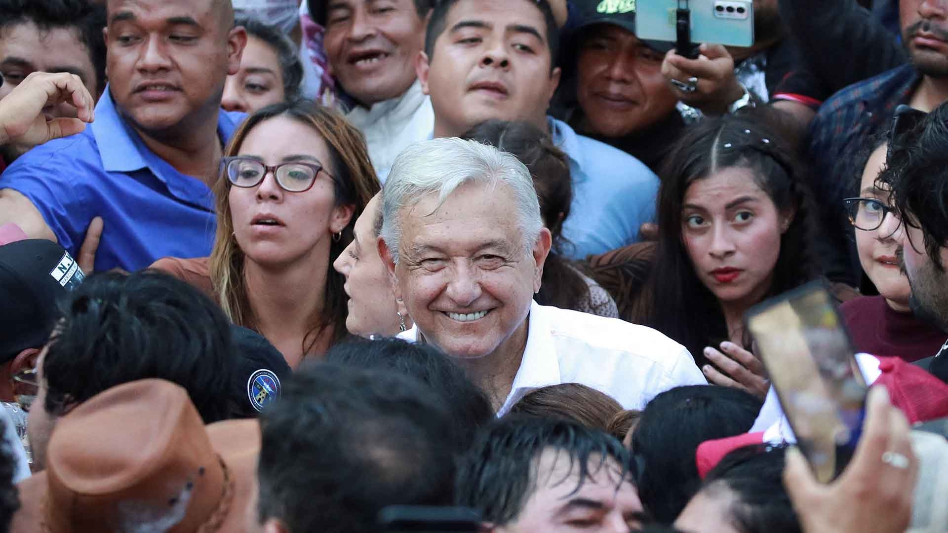 Amlo Reporta Saldo Blanco En Marcha Del Domingo N 