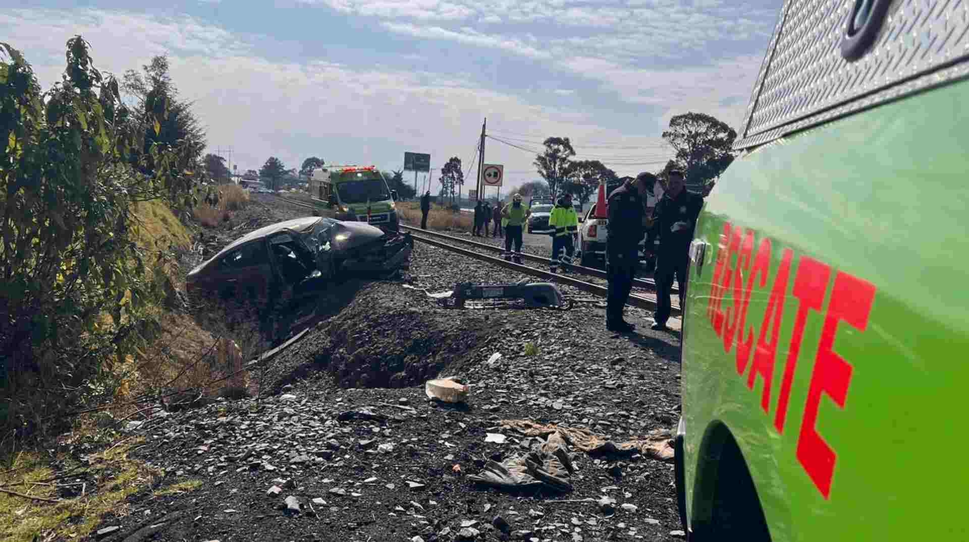 Tren Arrolla a Carro en la N+