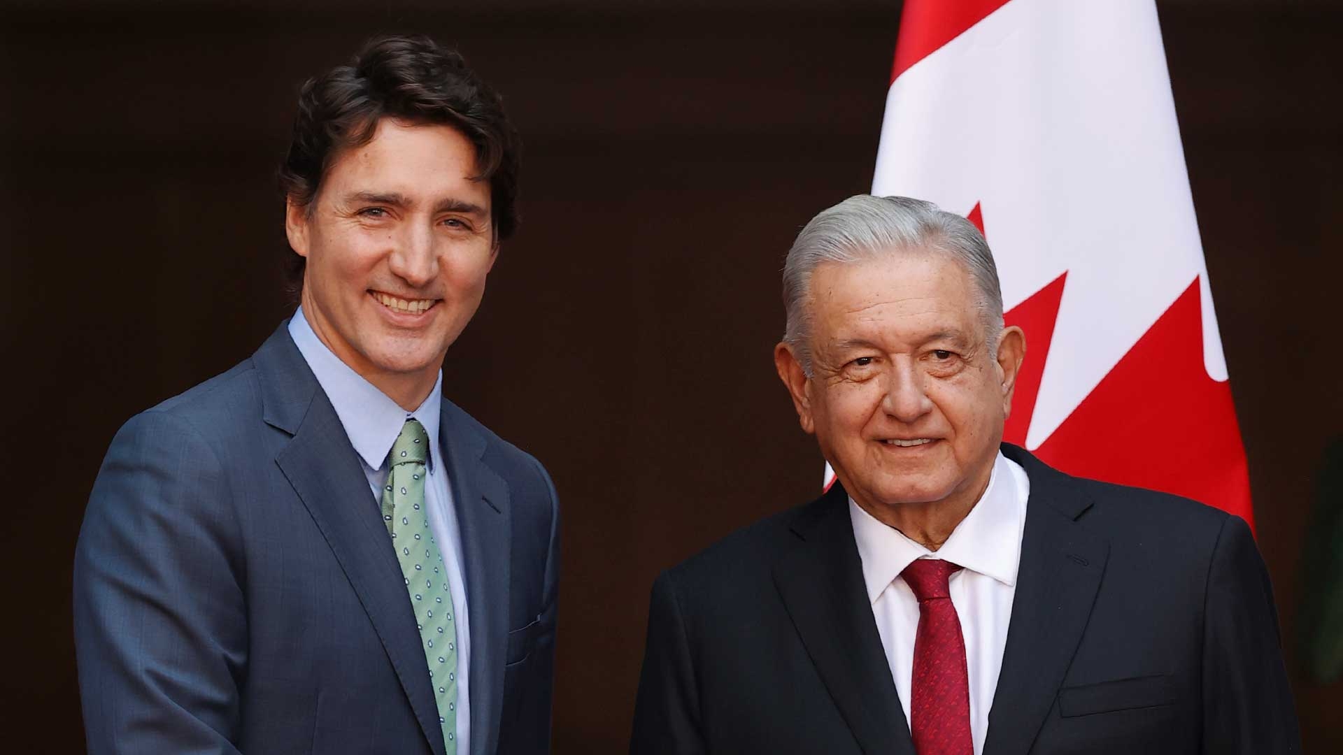 AMLO Y Justin Trudeau, Primer Ministro De Canadá Se Reúnen En Palacio ...