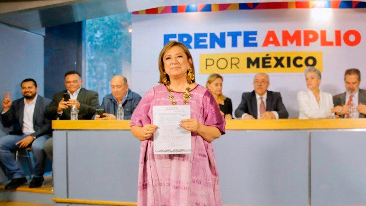 Xóchitl Gálvez Se Registra Como Aspirante A Candidatura Presidencial 2024 En Frente Amplio N