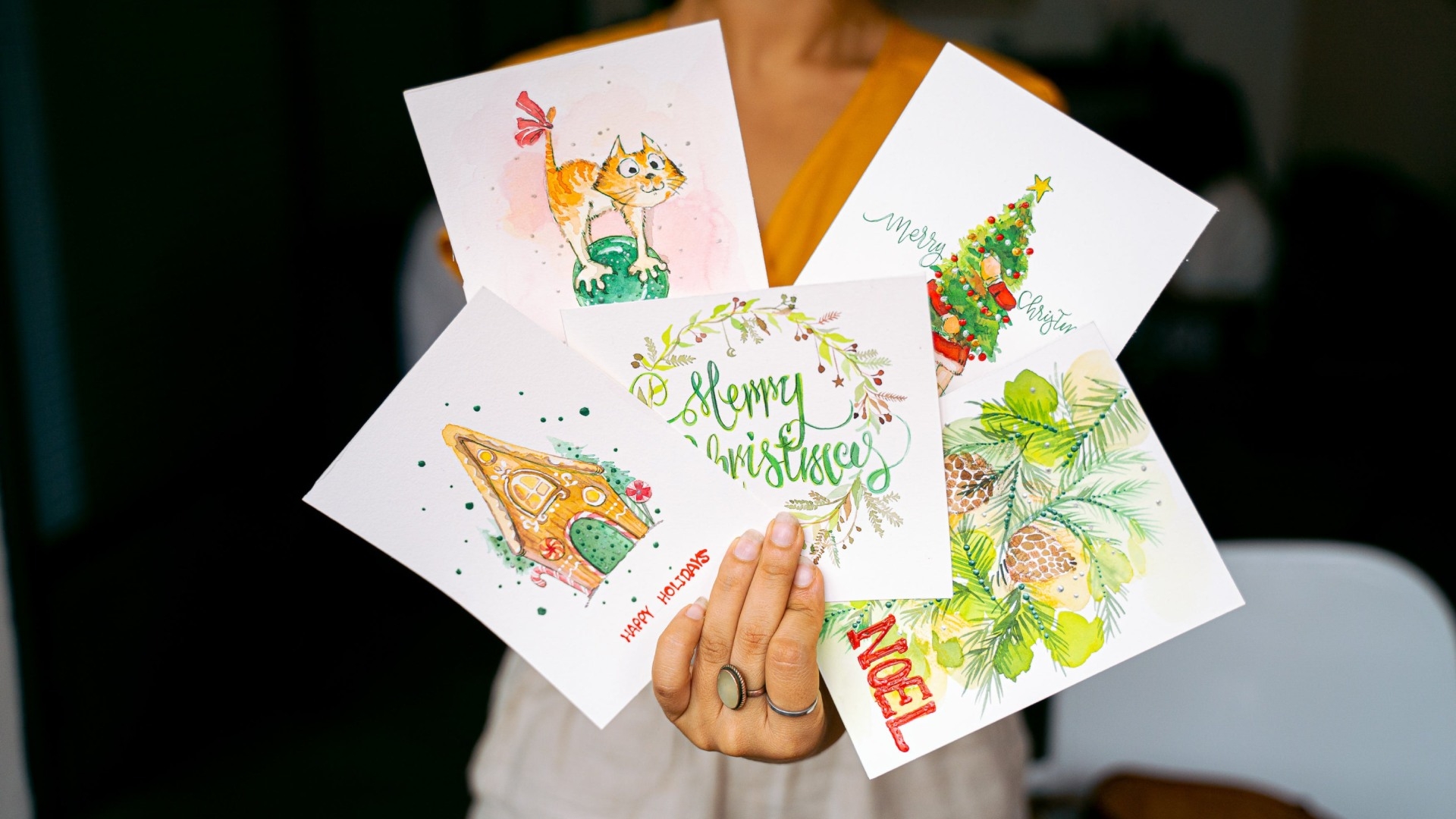 tarjetas de navidad para imprimir gratis