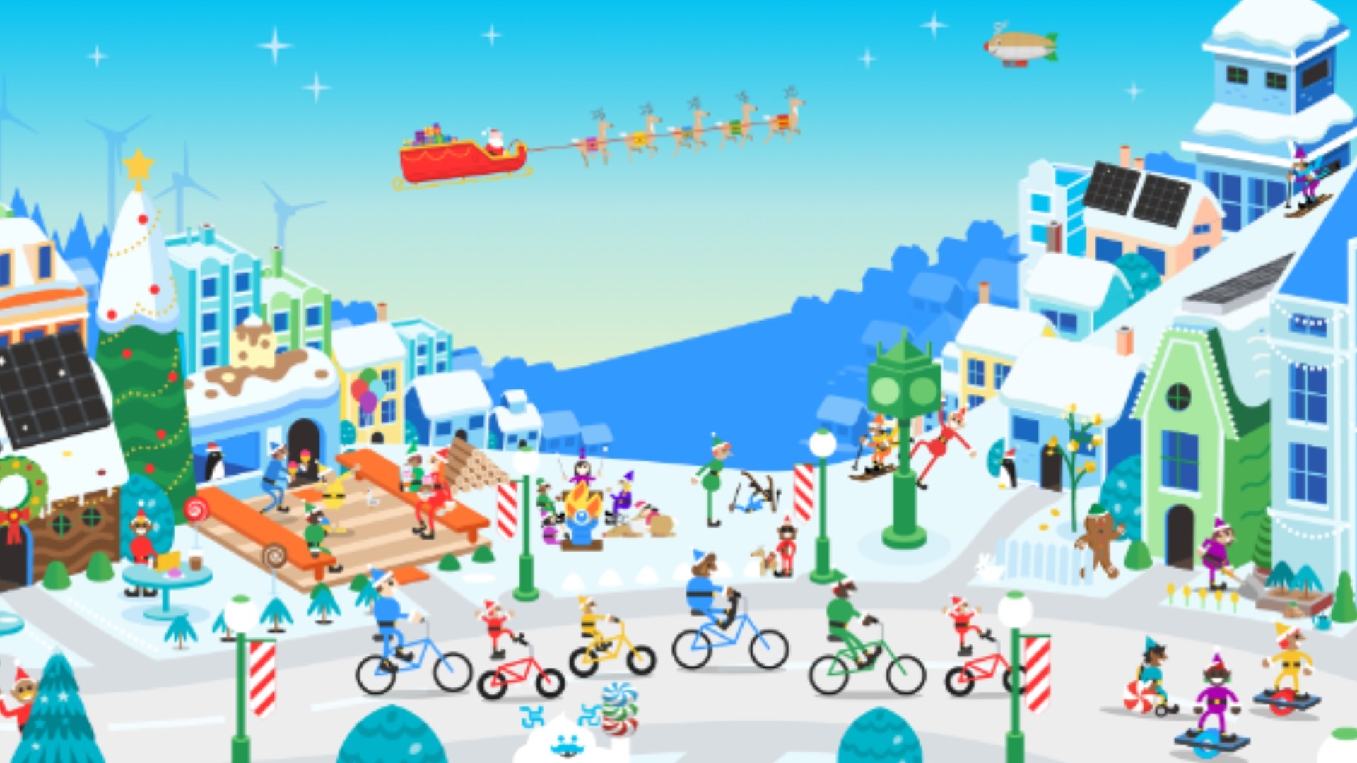 mapa de seguimiento de santa claus