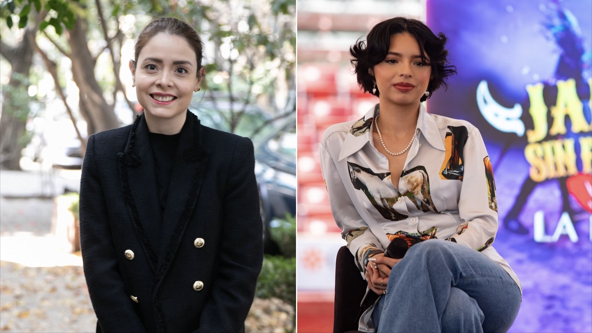 Ángela Aguilar muestra el tatuaje que se hizo en honor a Nodal y Maryfer Centeno lo analiza  