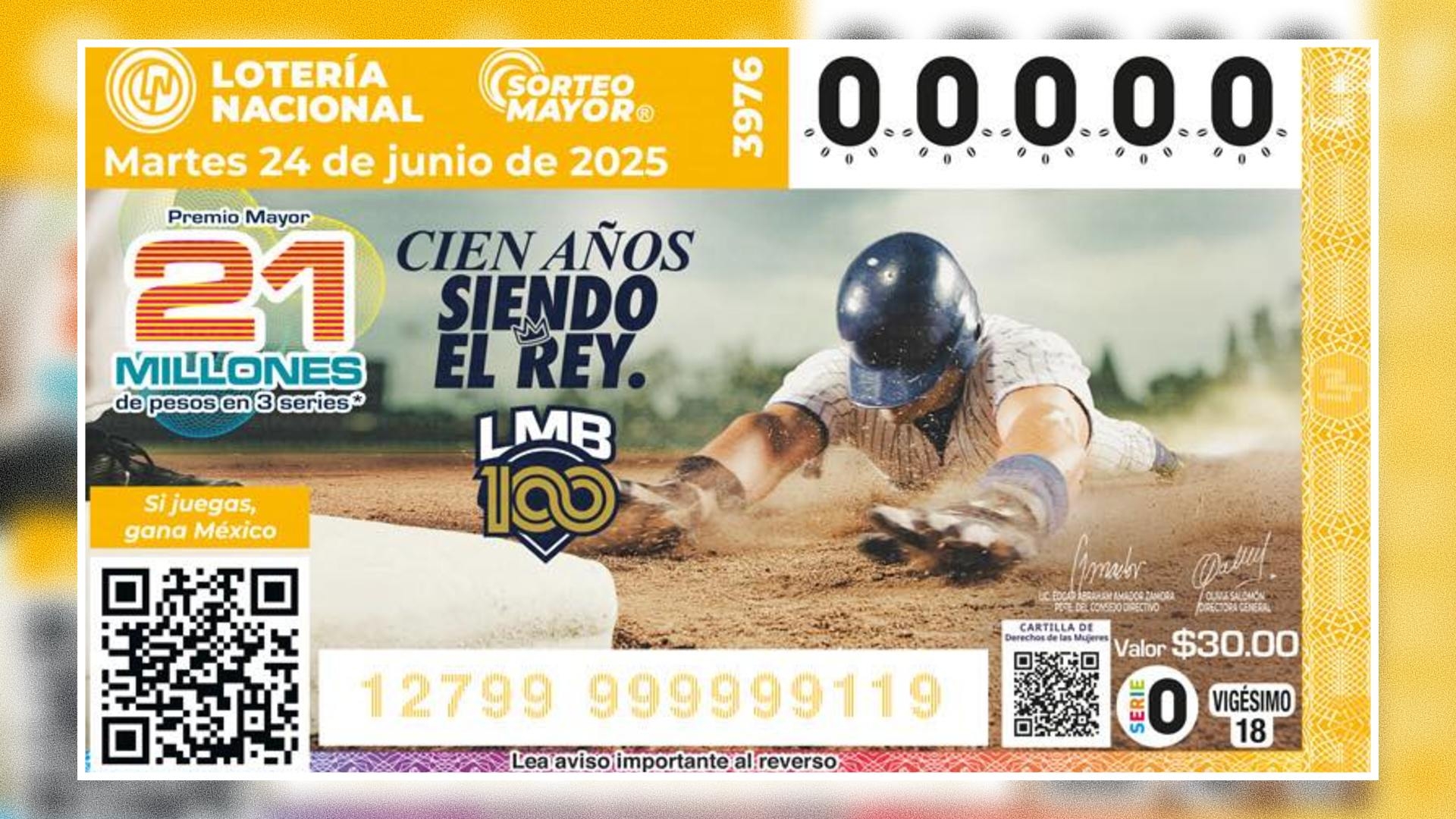 Premio Mayor Resultados Loter A Nacional 24 De Junio 2025 N Mero Resultados Loteria Nacional 0