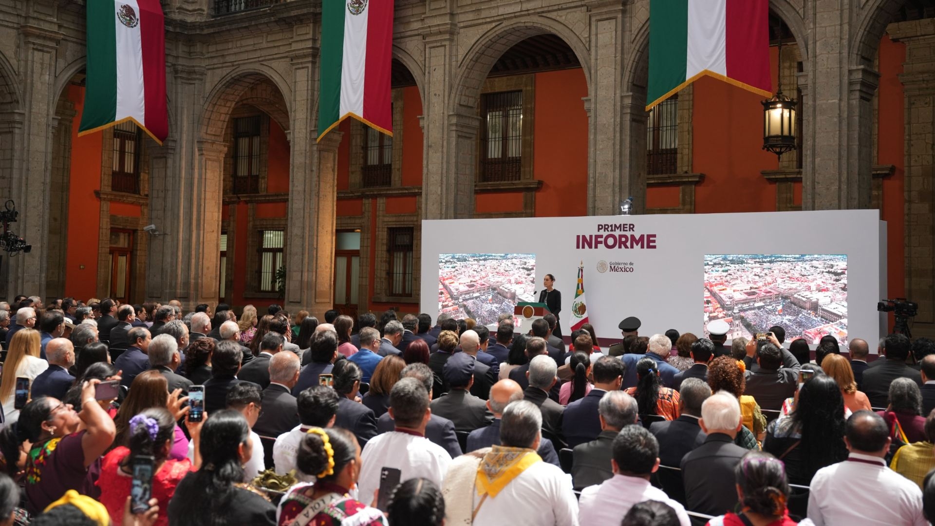 Imagen del Primer Informe de Gobierno