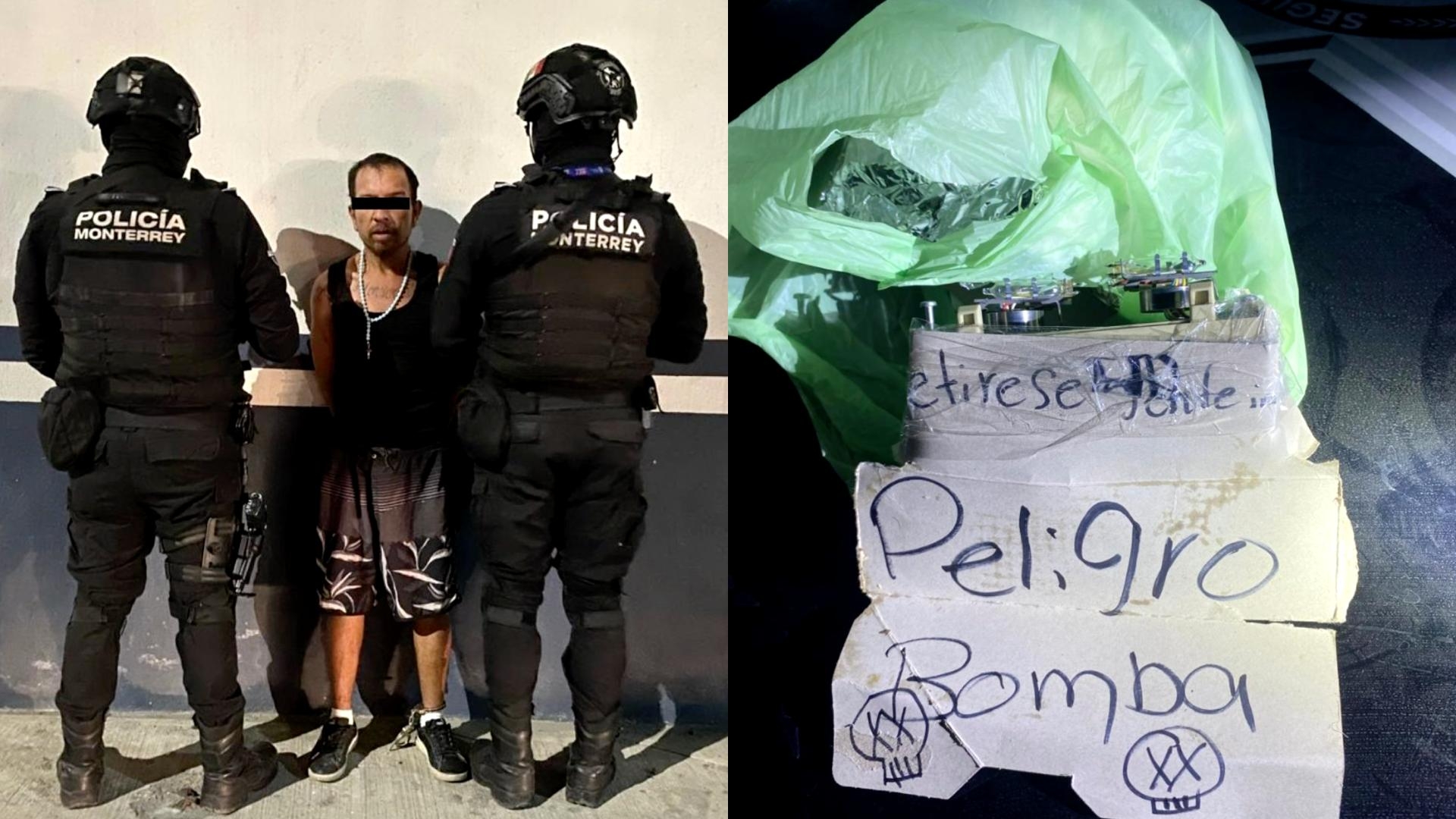 Hombre es Detenido con Supuesta Bomba en Colonia Garza Nieto en ...
