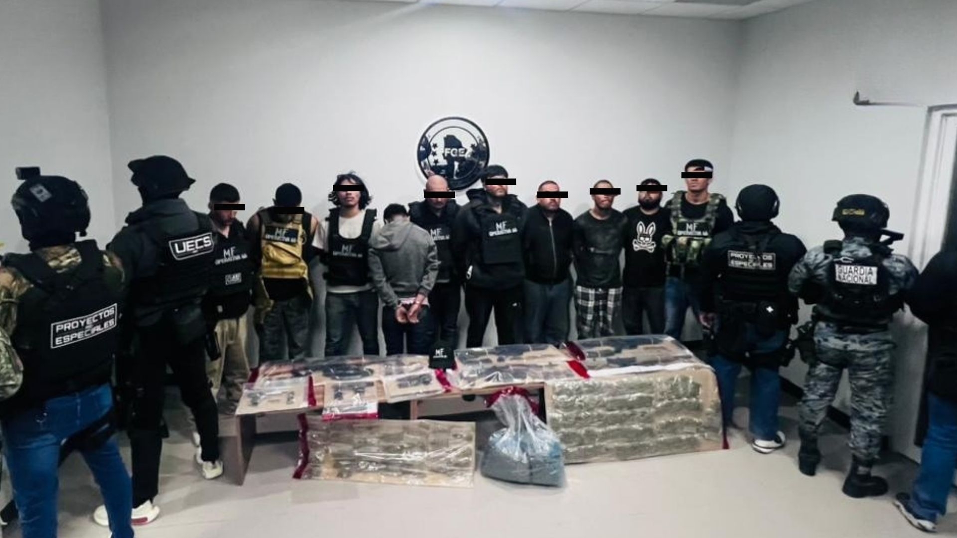 Detienen a 10 Personas con Armas y Droga Durante Operativo en Chihuahua ...