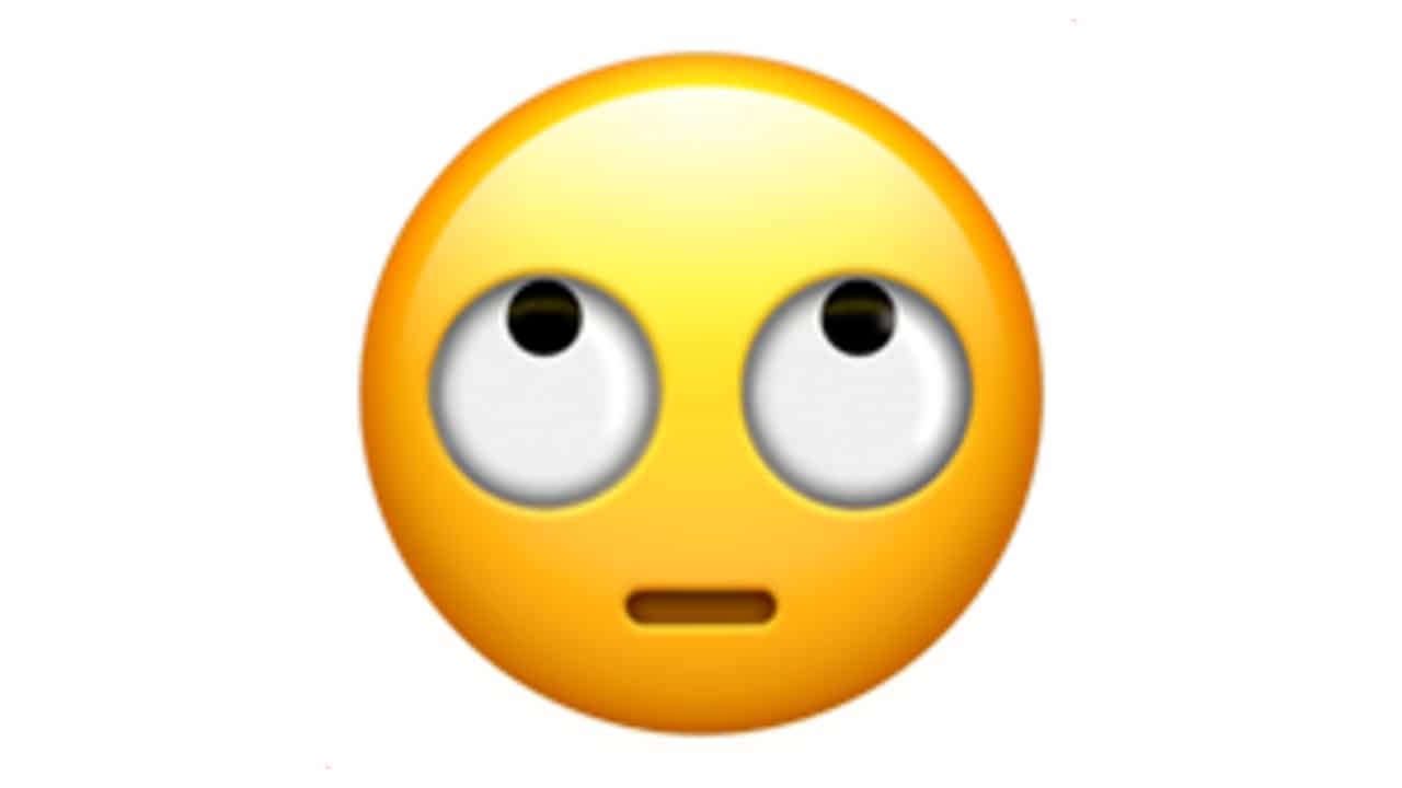 Whatsapp Esto Significa El Emoji De La Cara Con Los Ojos Hacia Arriba N