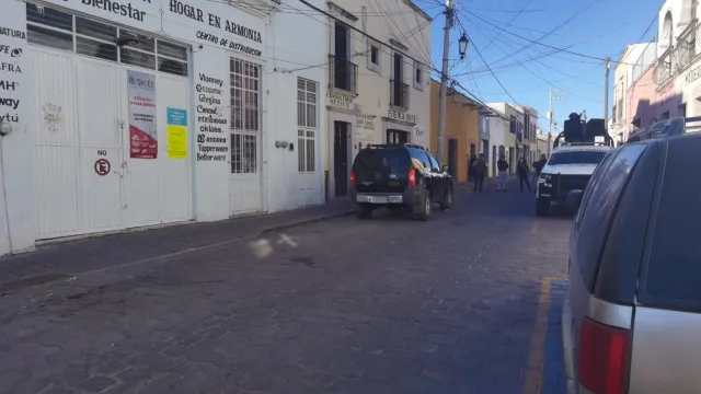 Zacatecas desolado por temor de balaceras, negocios cierran sus puertas y calles lucen vacías. Foto: SSP Zacatecas