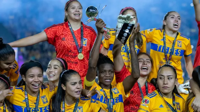 Tigres ganó el duelo de vuelta de la final con goles de Jacqueline Ovalle y Belén Cruz. Foto EFE