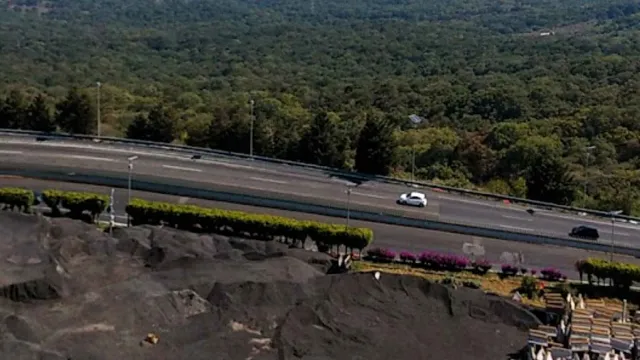 Carretera La Pera-Cuautla donde fue hallado el cuerpo de Ariadna Fernanda