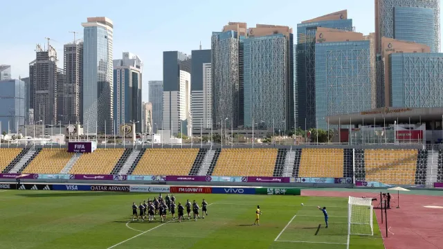 Entrenamiento de árbitros en Qatar