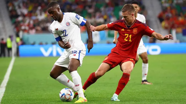 Costa Rica cae 7-0 ante España