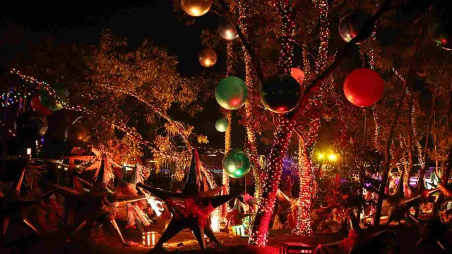 iluminación navideña en México