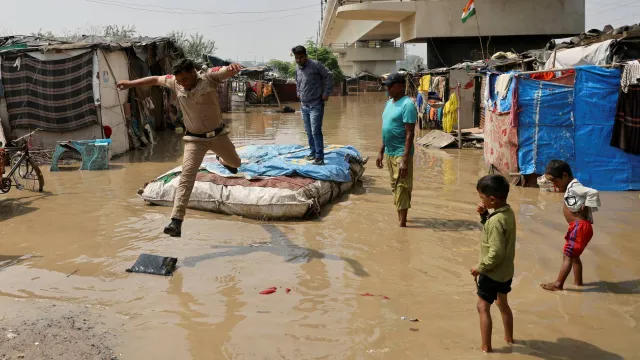 Las inundaciones en la India muestran la severidad del cambio climático en 2022