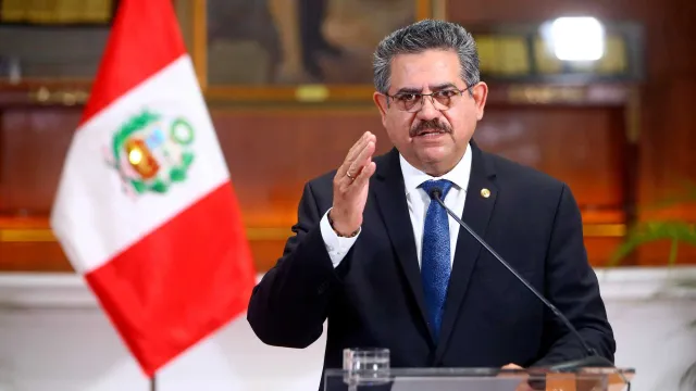 Manuel Merio, expresidente de Perú