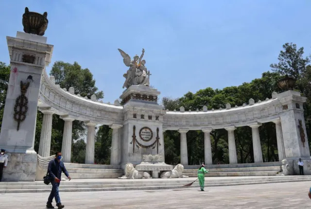 El Hemiciclo al Benemérito de las América en CDMX