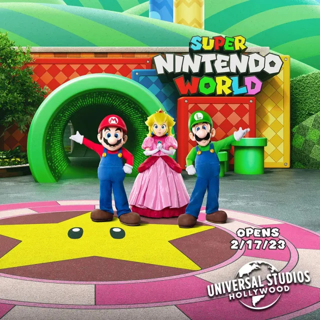 Mario Bros World Universal Los Angeles