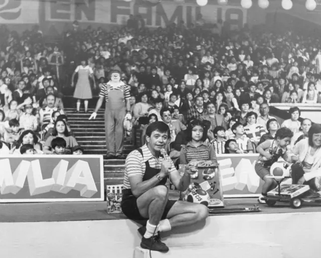 Chabelo durante un programa de En familia con 'Chabelo'