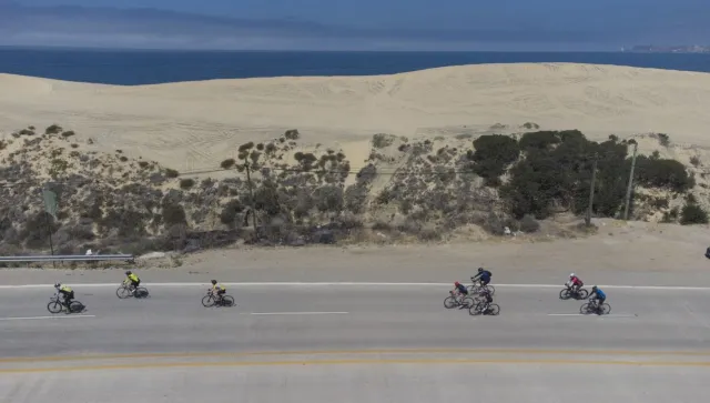 Paseo ciclista en Ensenada, Baja California