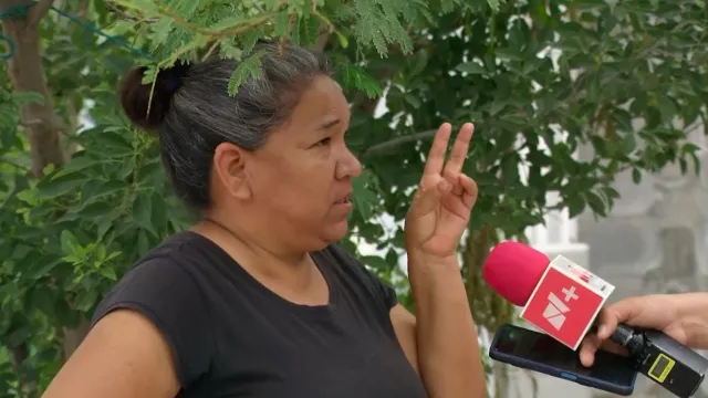 Cinthia García es una vecina afectada por la ola de robos en pesqueria